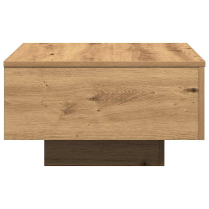 vidaXL Table basse chêne artisan 55 x 55 x 31 cm