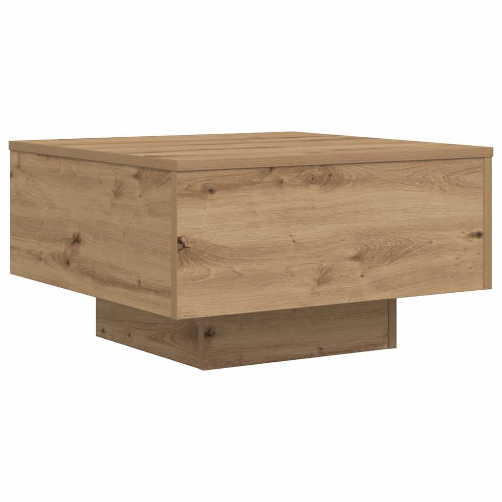 Couchtisch Artisan-Eiche 55 x 55 x 31 cm Holzwerkstoff