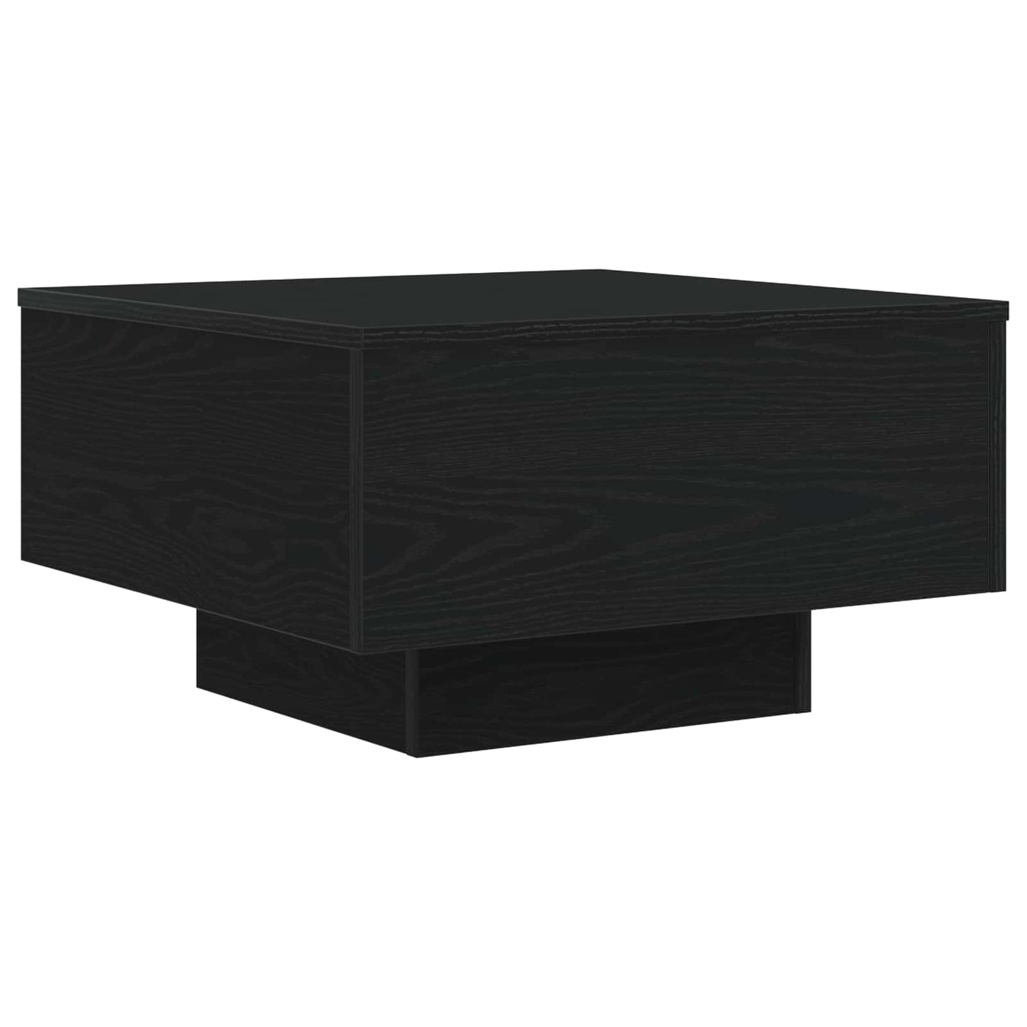 Couchtisch Schwarz Eichen-Optik 55 x 55 x 31 cm Holzwerkstoff