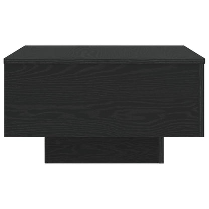 Couchtisch Schwarz Eichen-Optik 55 x 55 x 31 cm Holzwerkstoff