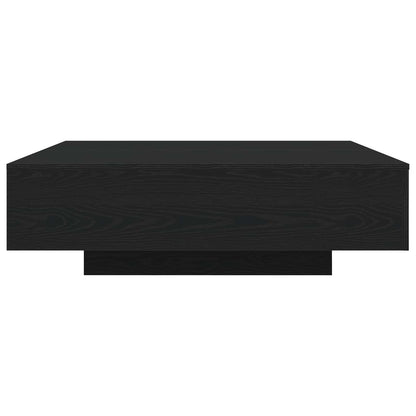 Couchtisch Schwarz Eichen-Optik 100 x 100 x 31 cm Holzwerkstoff