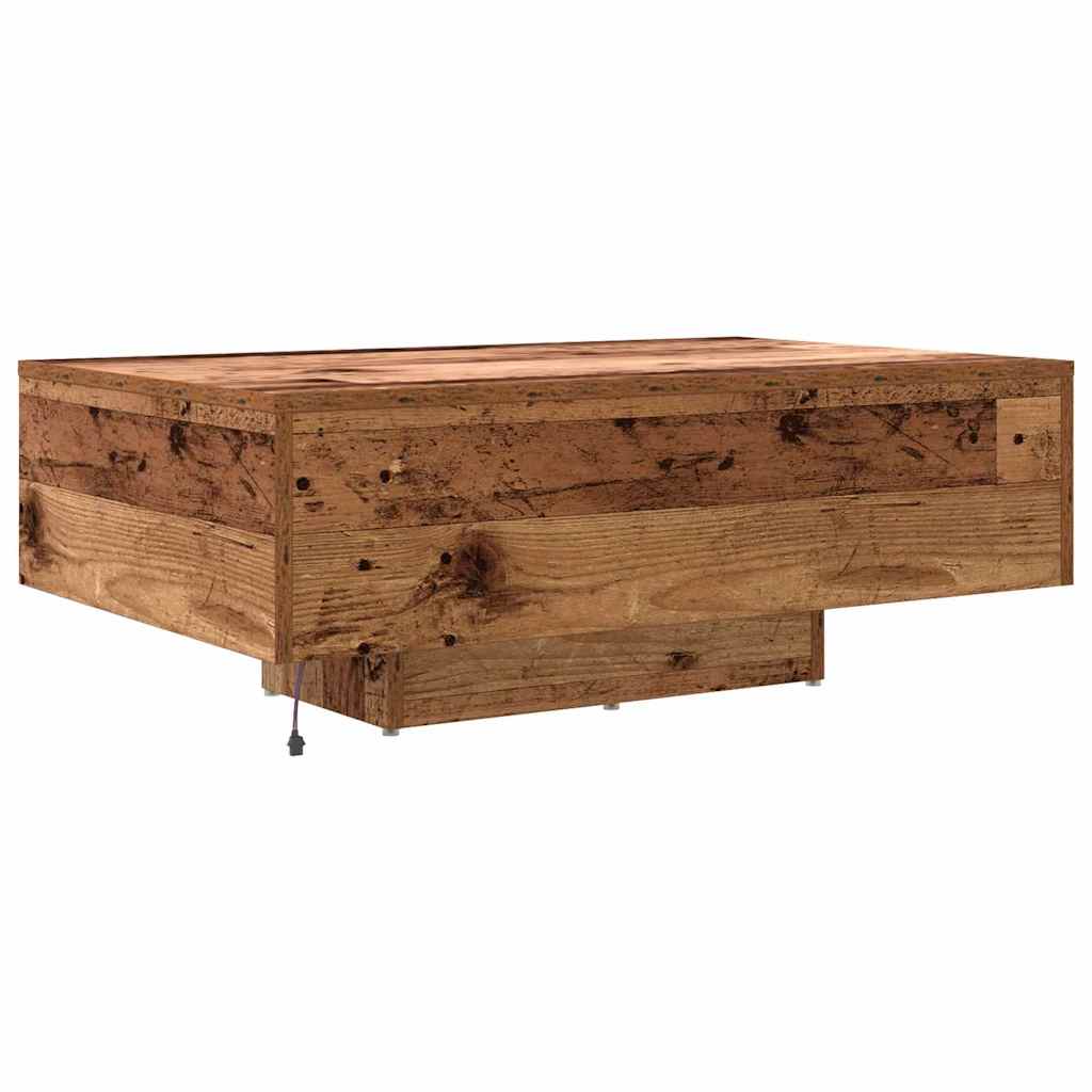 Couchtisch Altholz 85 x 55 x 31 cm Holzwerkstoff