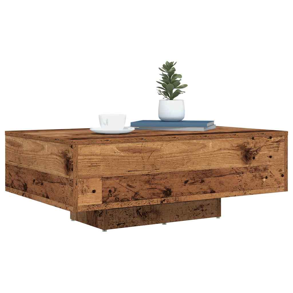 Couchtisch Altholz 85 x 55 x 31 cm Holzwerkstoff