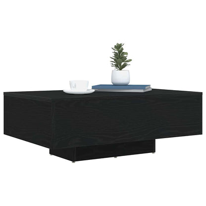 Couchtisch Schwarz Eichen-Optik 85 x 55 x 31 cm Holzwerkstoff