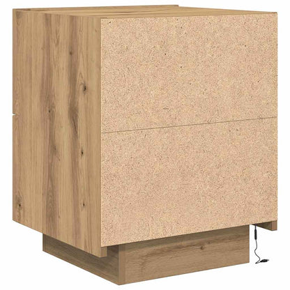 Nachttisch 2 pcs Artisan-Eiche 45 x 40 x 55 cm Holzwerkstoff