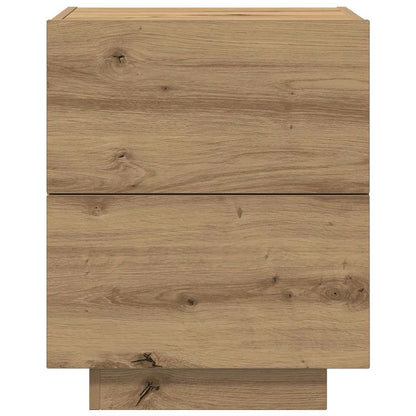 Nachttisch 2 pcs Artisan-Eiche 45 x 40 x 55 cm Holzwerkstoff