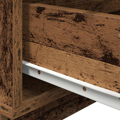 vidaXL Nachttisch Altholz 70 x 36 x 40,5 cm Holzwerkstoff