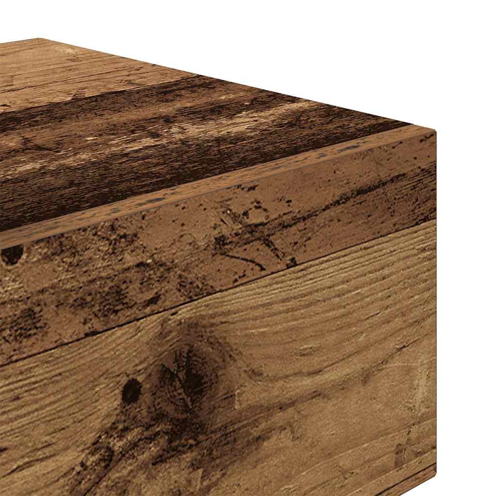 vidaXL Nachttisch Altholz 70 x 36 x 40,5 cm Holzwerkstoff
