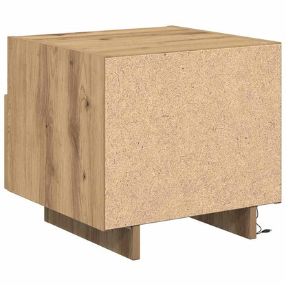 Nachttisch 2 pcs Artisan-Eiche 40 x 39 x 37 cm Holzwerkstoff