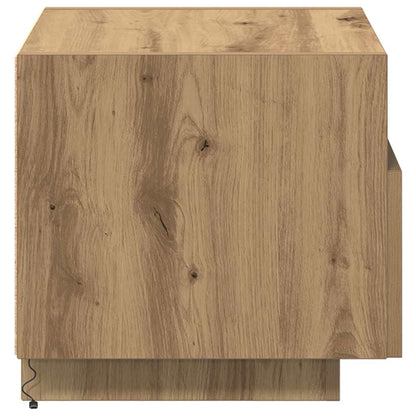 Nachttisch 2 pcs Artisan-Eiche 40 x 39 x 37 cm Holzwerkstoff