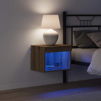 TV-Schrankset 2 pcs Artisan-Eiche 40 x 30 x 30 cm Holzwerkstoff