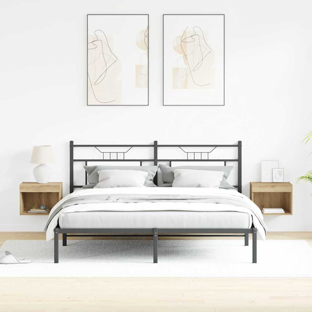 TV-Schrankset 2 pcs Artisan-Eiche 40 x 30 x 30 cm Holzwerkstoff