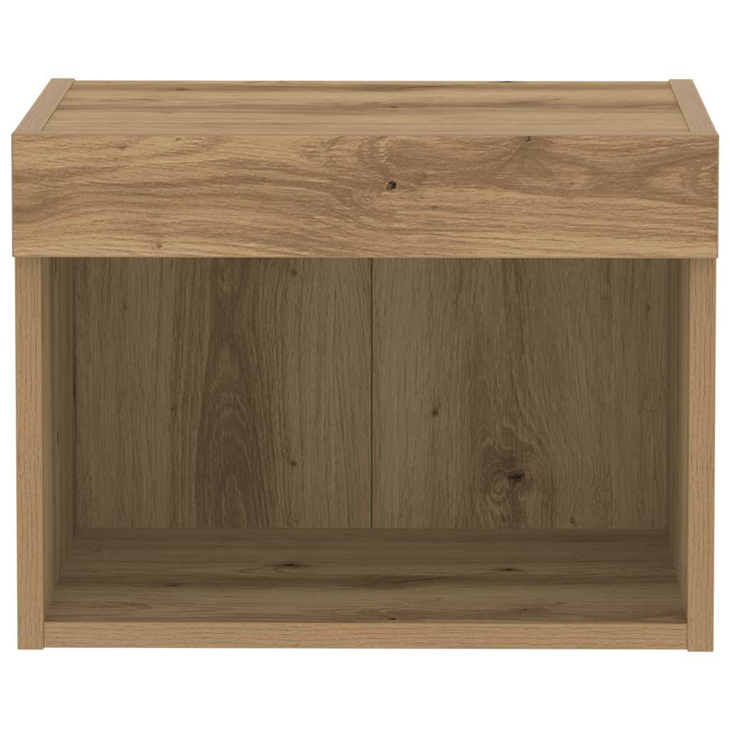 TV-Schrankset 2 pcs Artisan-Eiche 40 x 30 x 30 cm Holzwerkstoff