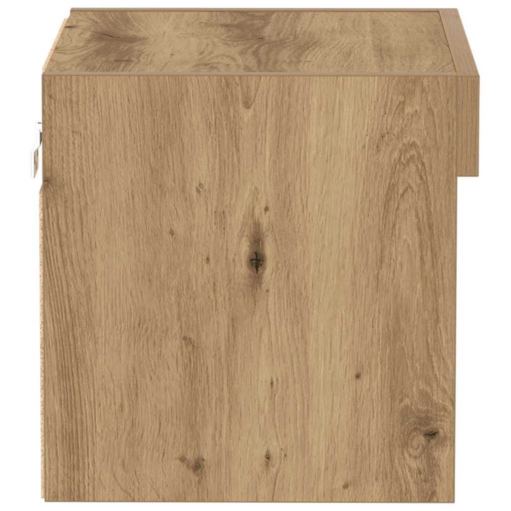 TV-Schrankset 2 pcs Artisan-Eiche 40 x 30 x 30 cm Holzwerkstoff