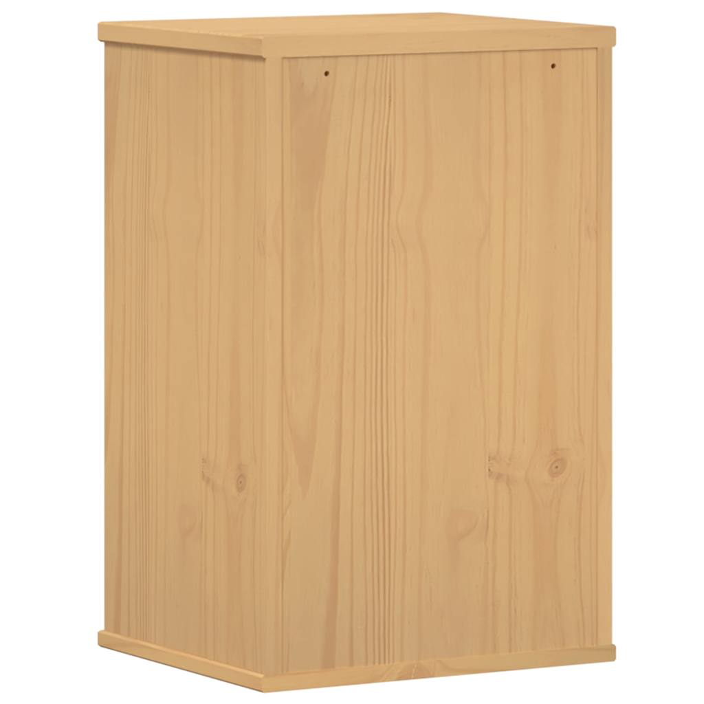 vidaXL Badezimmerschrank Olden Braun 35 x 30 x 55 cm Massivholz Kiefer