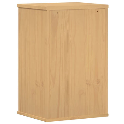 vidaXL Badezimmerschrank Olden Braun 35 x 30 x 55 cm Massivholz Kiefer