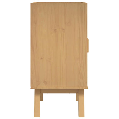 vidaXL Unterschrank Olden Braun 60 x 40 x 80 cm Massivholz Kiefer