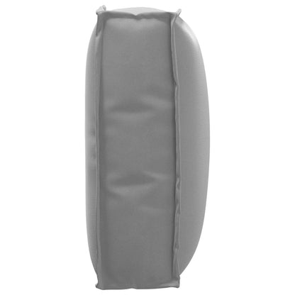 vidaXL Kissen Grau 50 x 40 x 12 cm Oxford-Stoff