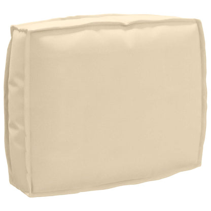 vidaXL Kissen Beige 50 x 40 x 12 cm Oxford-Stoff
