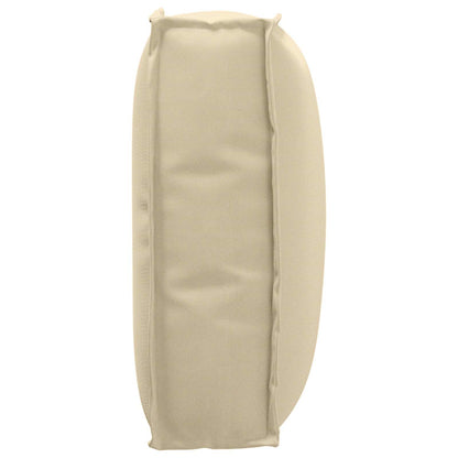 vidaXL Kissen Beige 50 x 40 x 12 cm Oxford-Stoff