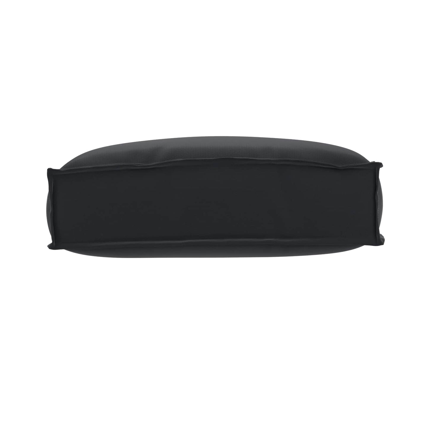 vidaXL Kissen Schwarz 50 x 40 x 12 cm Oxford-Stoff