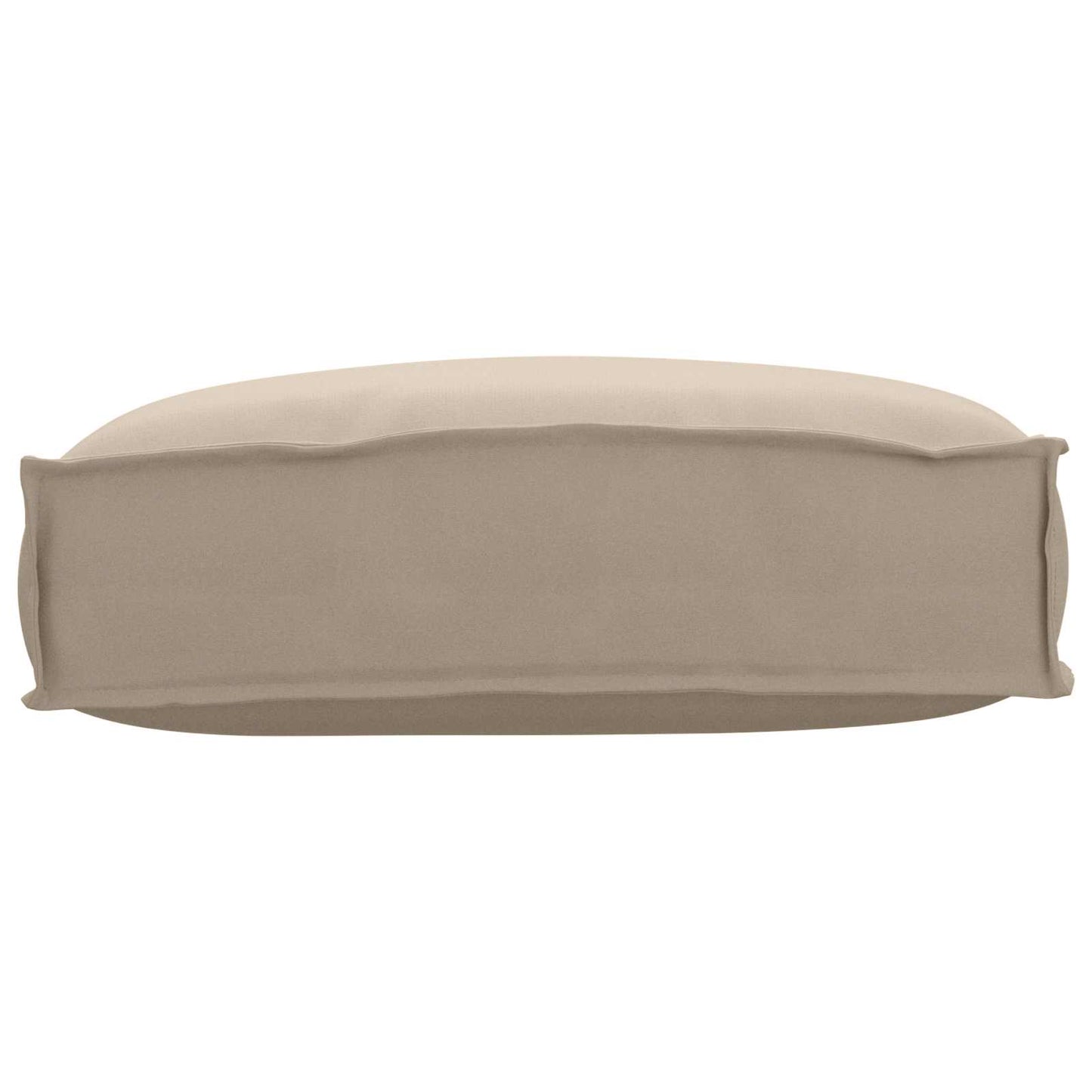 vidaXL Kissen Taupe 50 x 40 x 12 cm Oxford-Stoff