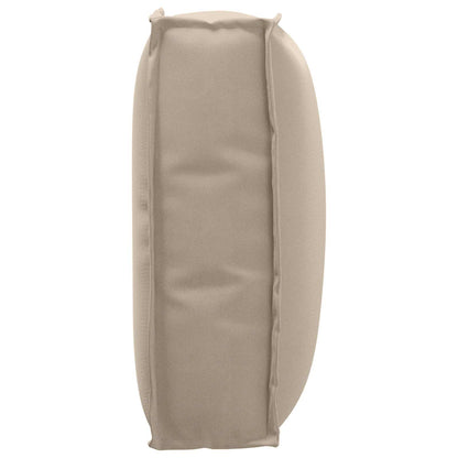 vidaXL Kissen Taupe 50 x 40 x 12 cm Oxford-Stoff