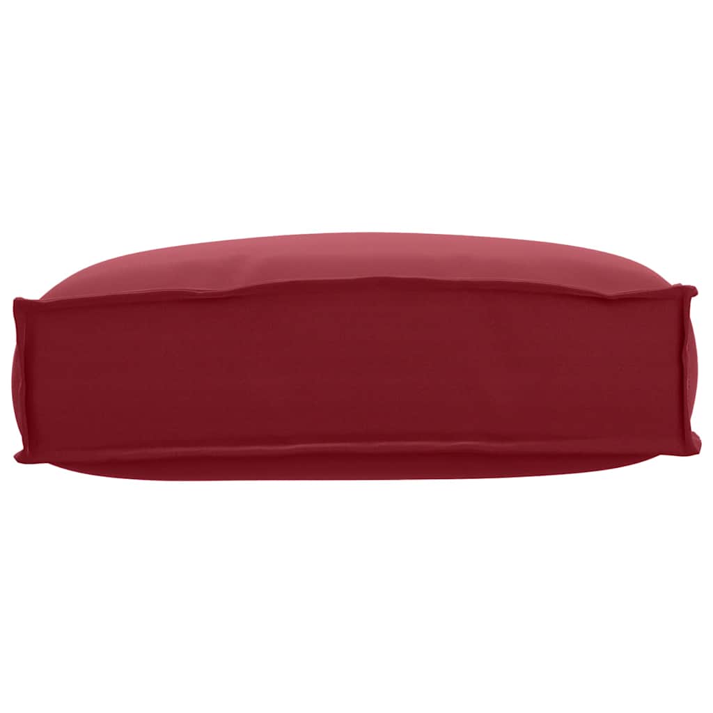 vidaXL Kissen Weinrot 50 x 40 x 12 cm Oxford-Stoff