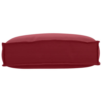 vidaXL Kissen Weinrot 50 x 40 x 12 cm Oxford-Stoff