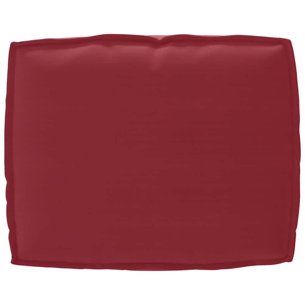 vidaXL Kissen Weinrot 50 x 40 x 12 cm Oxford-Stoff