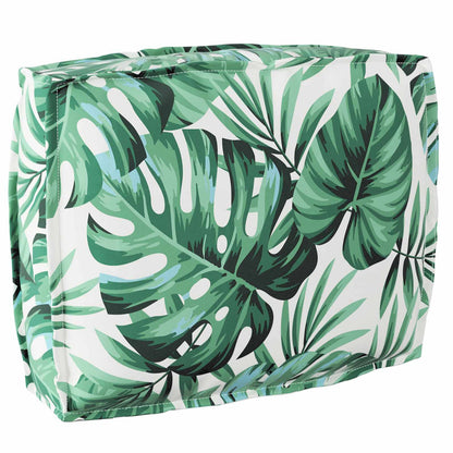 vidaXL Kissen Blatt Blattmuster 50 x 40 x 12 cm Oxford-Stoff