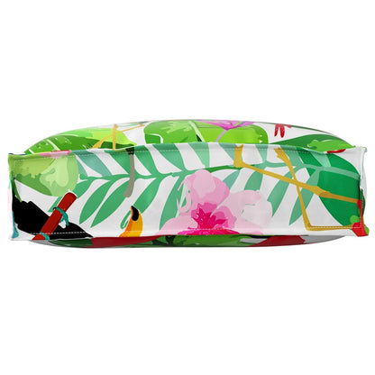 vidaXL Coussin floral multicolore 50 x 40 x 12 cm en tissu Oxford