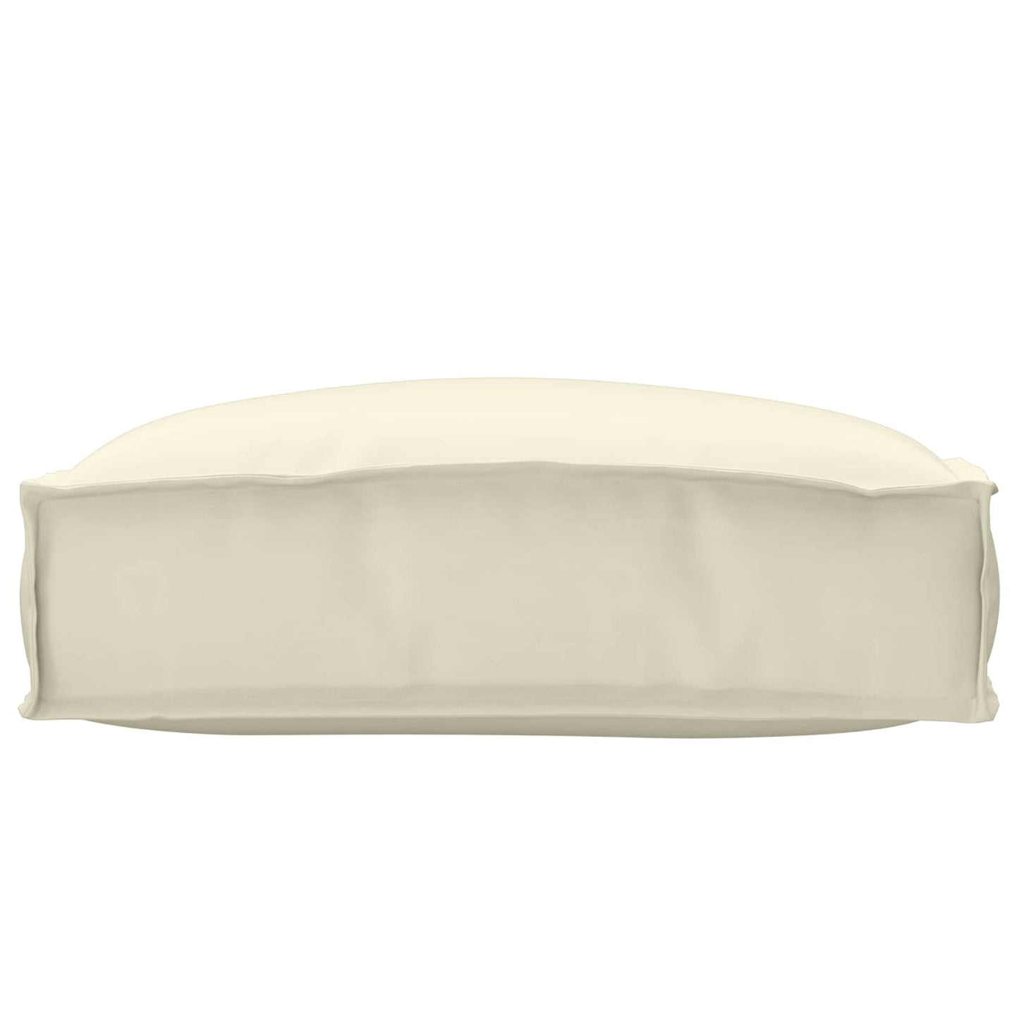 vidaXL Kissen Creme 50 x 50 x 12 cm Oxford-Stoff