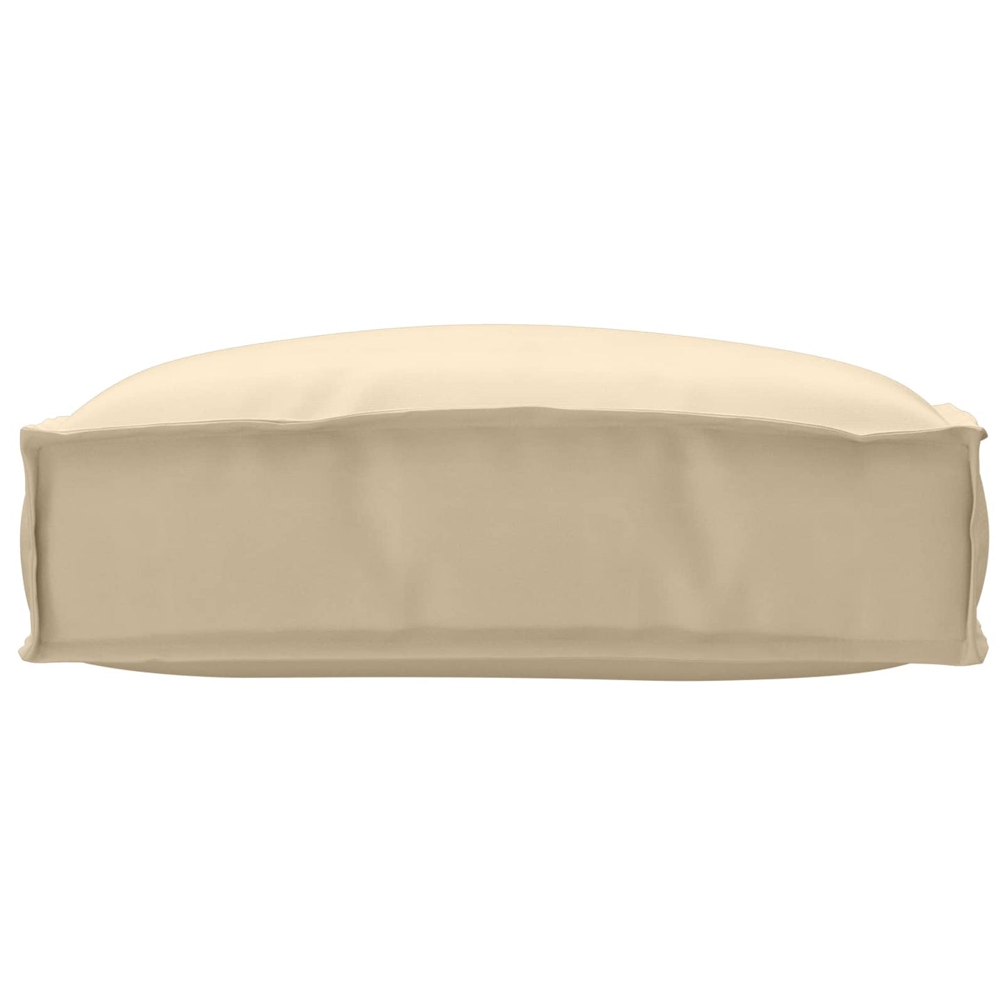 vidaXL Kissen Beige 50 x 50 x 12 cm Oxford-Stoff