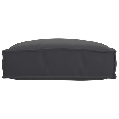 vidaXL Kissen Schwarz 50 x 50 x 12 cm Oxford-Stoff