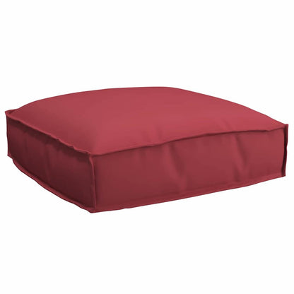 vidaXL Kissen Weinrot 50 x 50 x 12 cm Oxford-Stoff