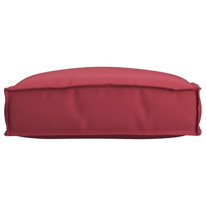 vidaXL Kissen Weinrot 50 x 50 x 12 cm Oxford-Stoff