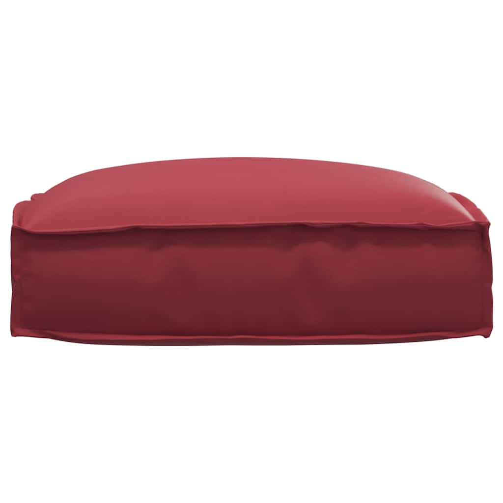 vidaXL Kissen Weinrot 50 x 50 x 12 cm Oxford-Stoff