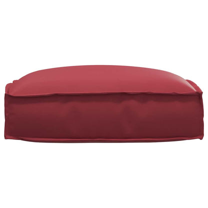 vidaXL Kissen Weinrot 50 x 50 x 12 cm Oxford-Stoff