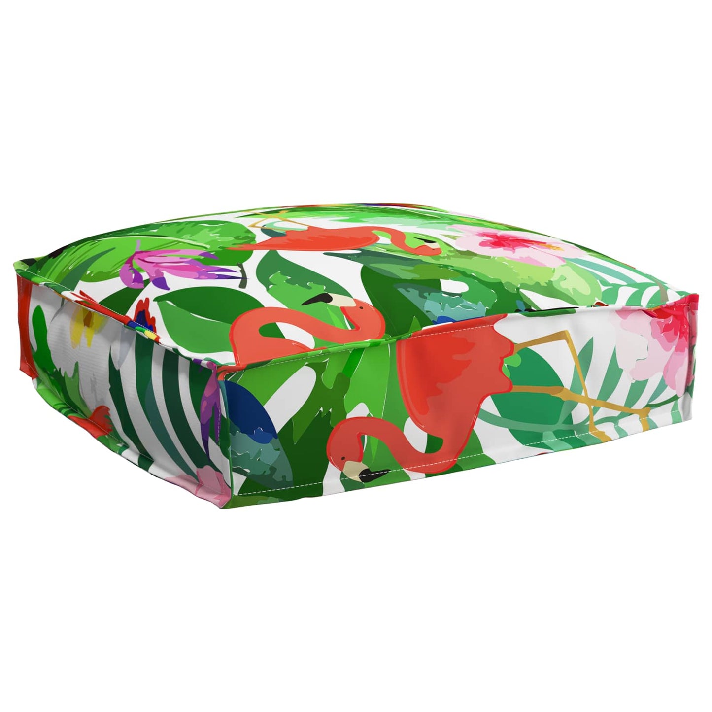 vidaXL Kissen Floral Mehrfarbig 50 x 50 x 12 cm Oxford-Stoff