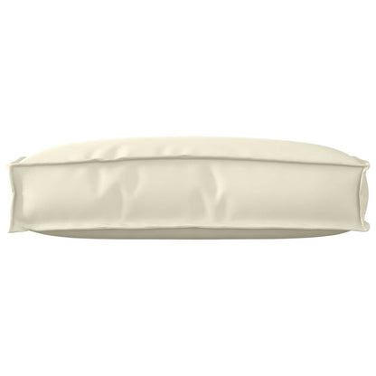 vidaXL Kissen Creme 60 x 40 x 12 cm Oxford-Stoff