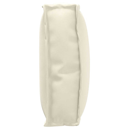 vidaXL Kissen Creme 60 x 40 x 12 cm Oxford-Stoff