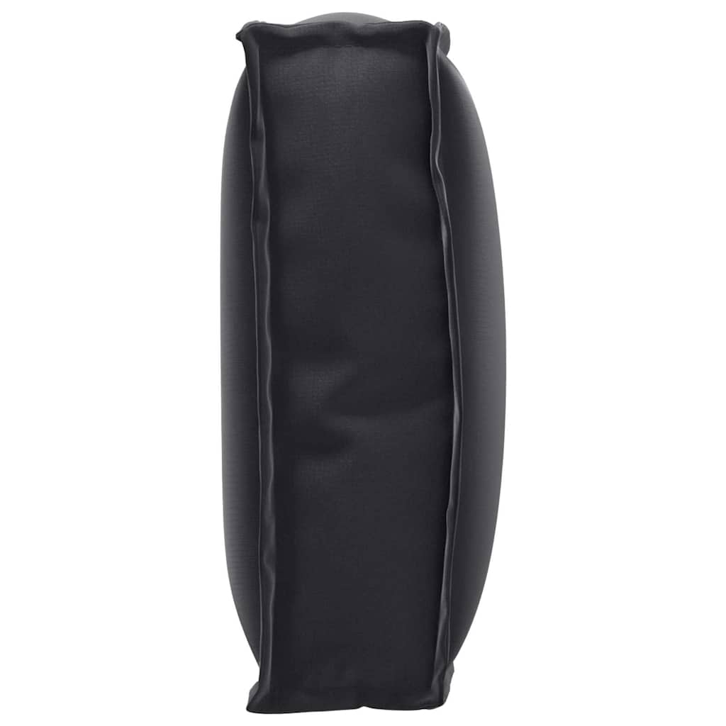 vidaXL Kissen Schwarz 60 x 40 x 12 cm Oxford-Stoff