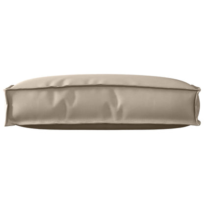vidaXL Kissen Taupe 60 x 40 x 12 cm Oxford-Stoff