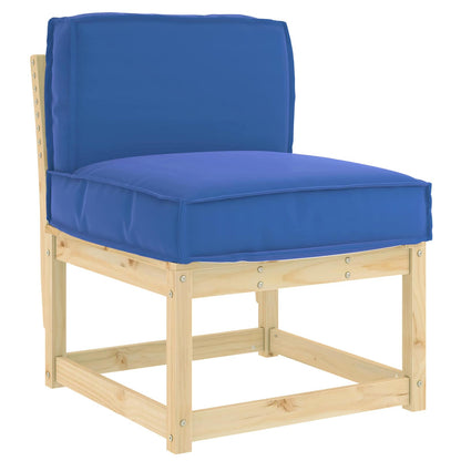 vidaXL Kissen Königsblau 60 x 40 x 12 cm Oxford-Stoff