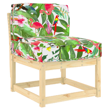 vidaXL Kissen Floral Mehrfarbig 60 x 40 x 12 cm Oxford-Stoff