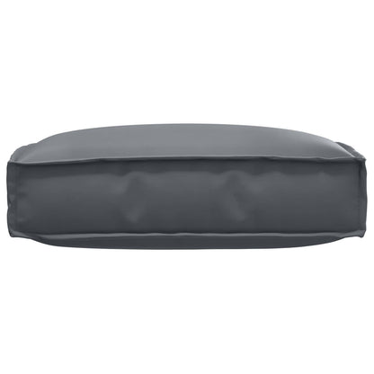 vidaXL Kissen Anthrazit 60 x 60 x 12 cm Oxford-Stoff