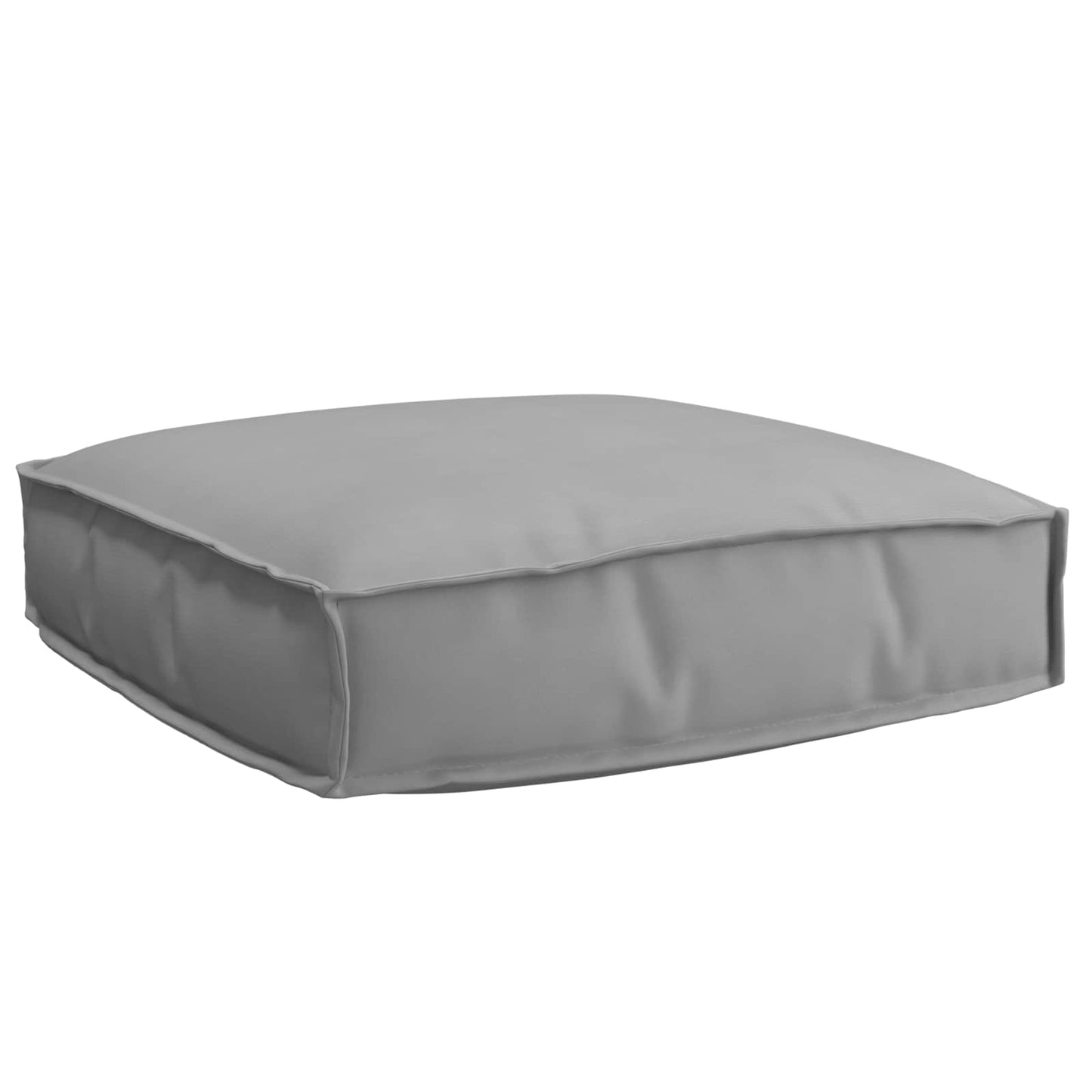 Kissen Grau 60 x 60 x 12 cm Oxford-Stoff