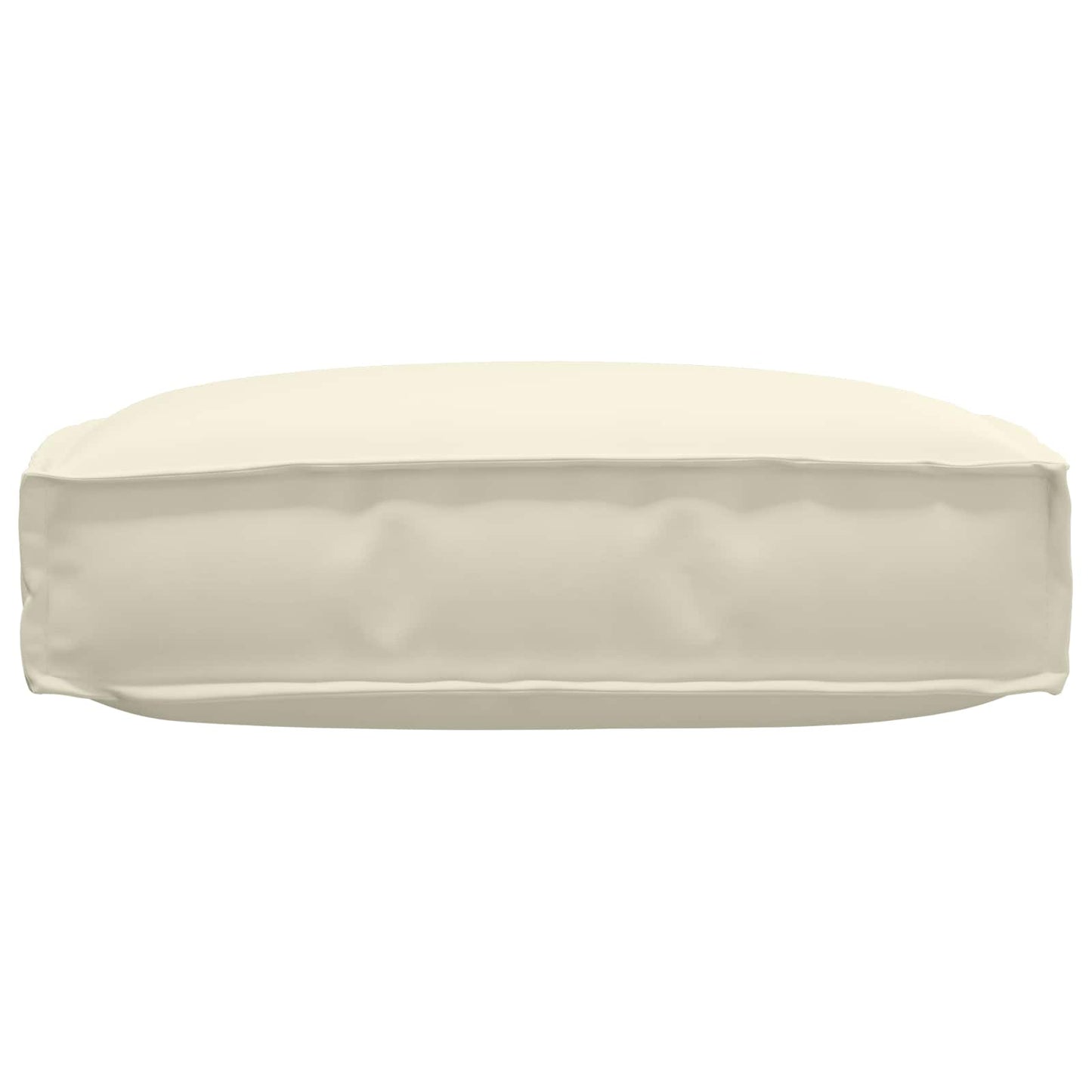 vidaXL Coussin crème 60 x 60 x 12 cm Tissu Oxford