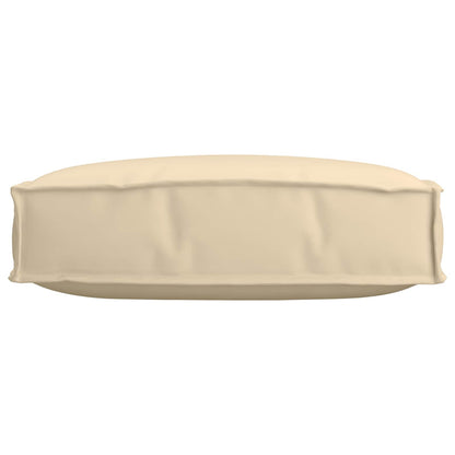vidaXL Coussin beige 60 x 60 x 12 cm Tissu Oxford